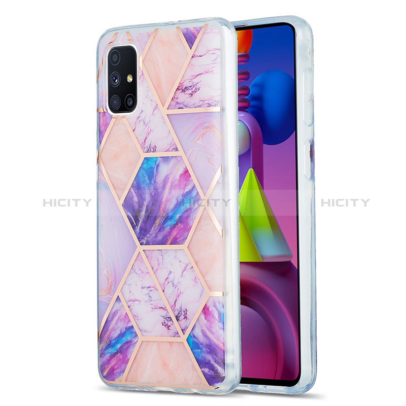 Custodia Silicone Gel Morbida Fantasia Modello Cover Y01B per Samsung Galaxy M51