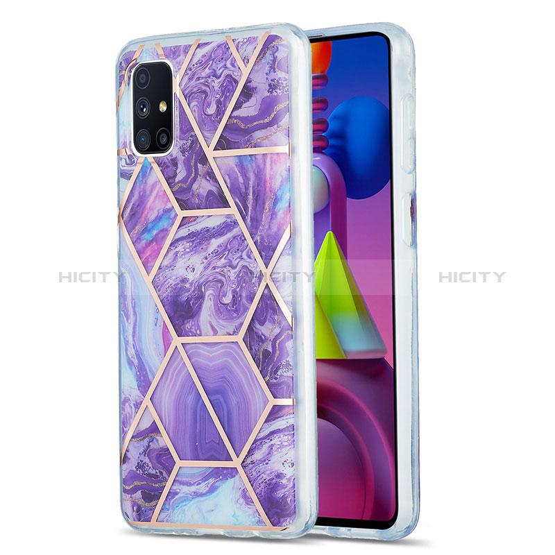 Custodia Silicone Gel Morbida Fantasia Modello Cover Y01B per Samsung Galaxy M51