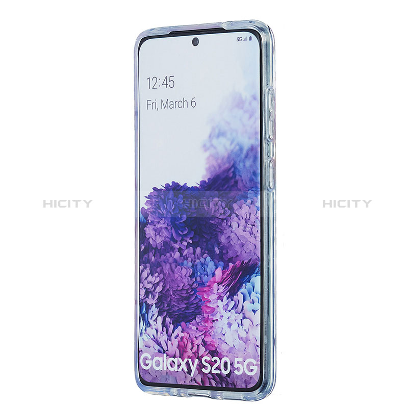 Custodia Silicone Gel Morbida Fantasia Modello Cover Y01B per Samsung Galaxy S20 5G