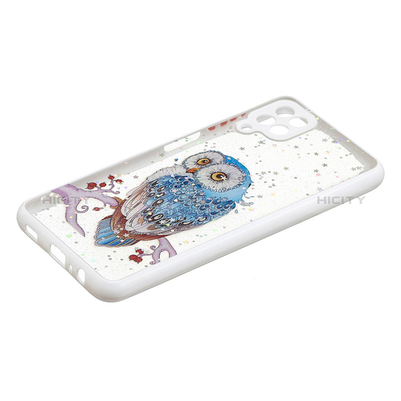 Custodia Silicone Gel Morbida Fantasia Modello Cover Y01X per Samsung Galaxy A12