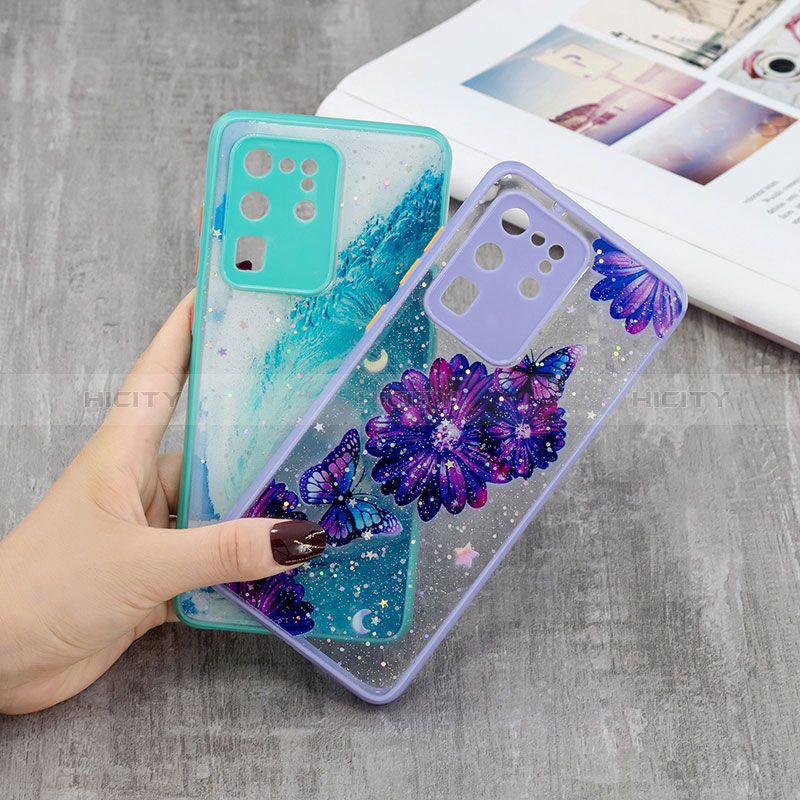 Custodia Silicone Gel Morbida Fantasia Modello Cover Y01X per Samsung Galaxy S20 Ultra 5G