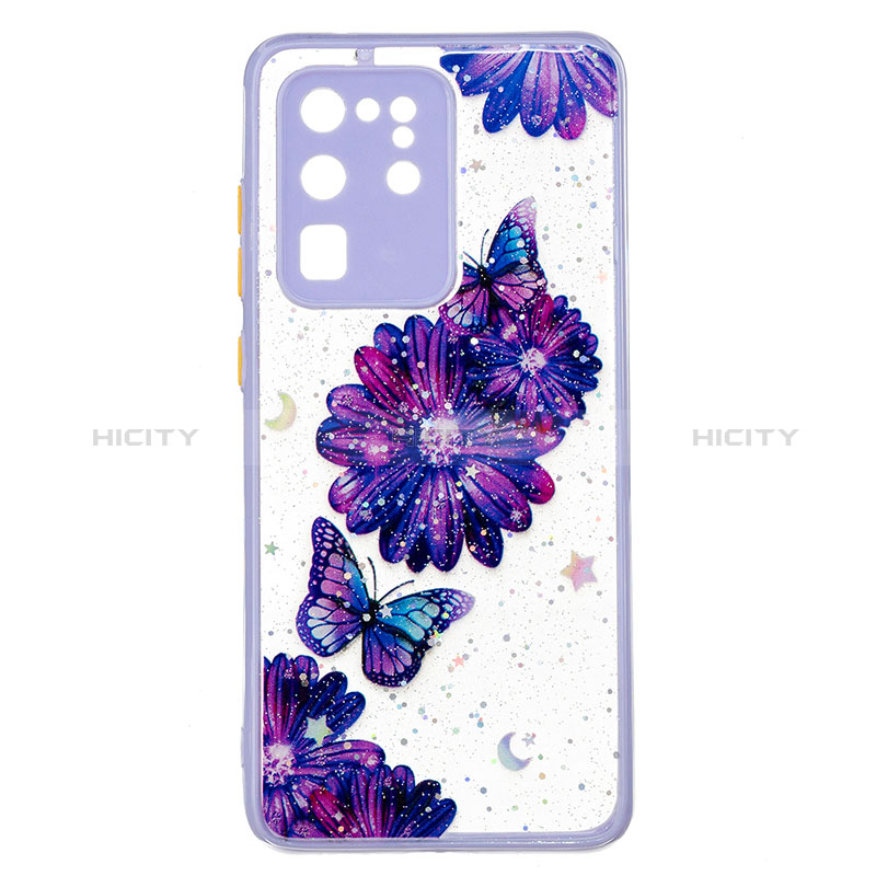 Custodia Silicone Gel Morbida Fantasia Modello Cover Y01X per Samsung Galaxy S20 Ultra