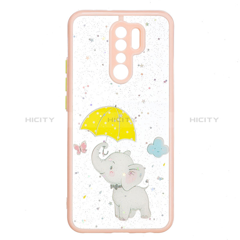 Custodia Silicone Gel Morbida Fantasia Modello Cover Y01X per Xiaomi Redmi 9 Prime India