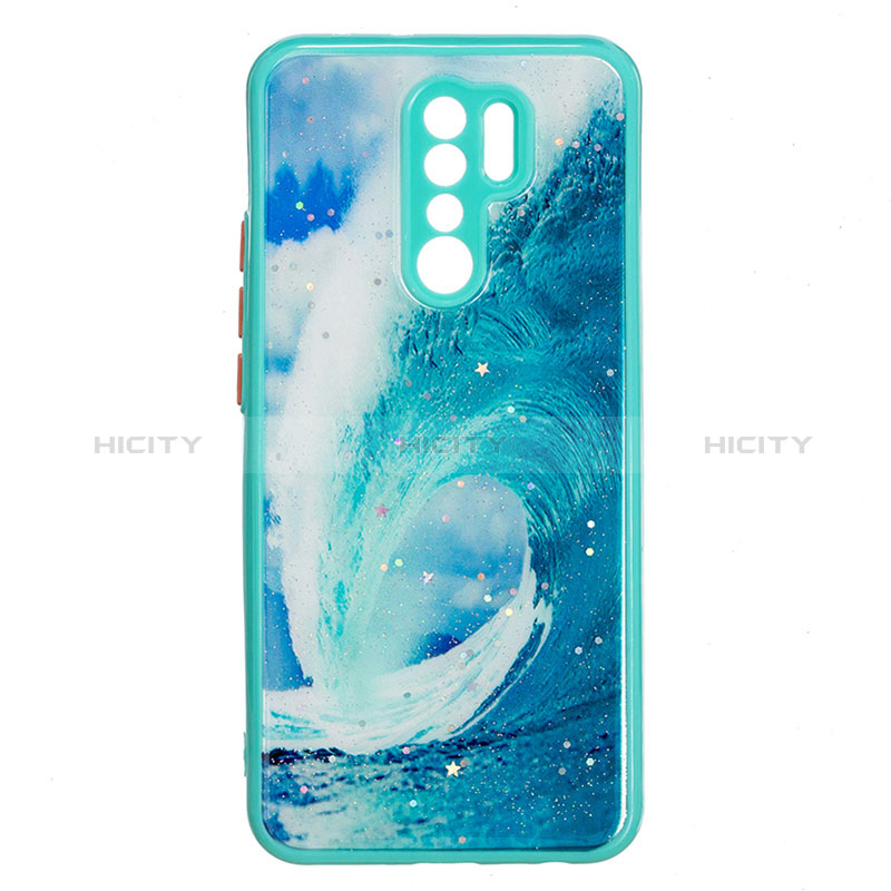 Custodia Silicone Gel Morbida Fantasia Modello Cover Y01X per Xiaomi Redmi 9 Prime India