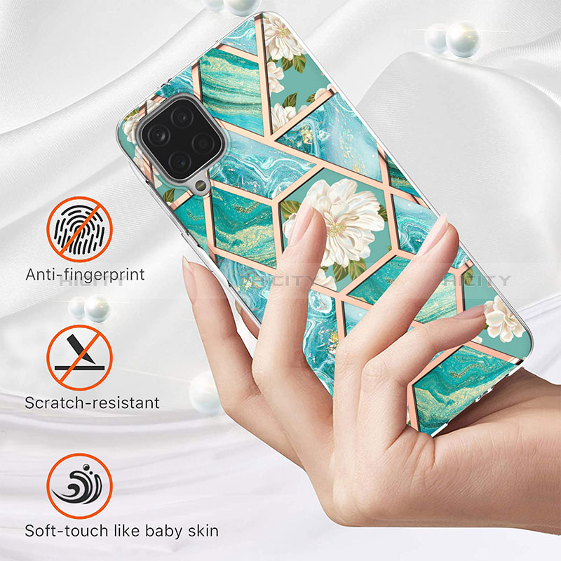 Custodia Silicone Gel Morbida Fantasia Modello Cover Y02B per Samsung Galaxy A12 5G