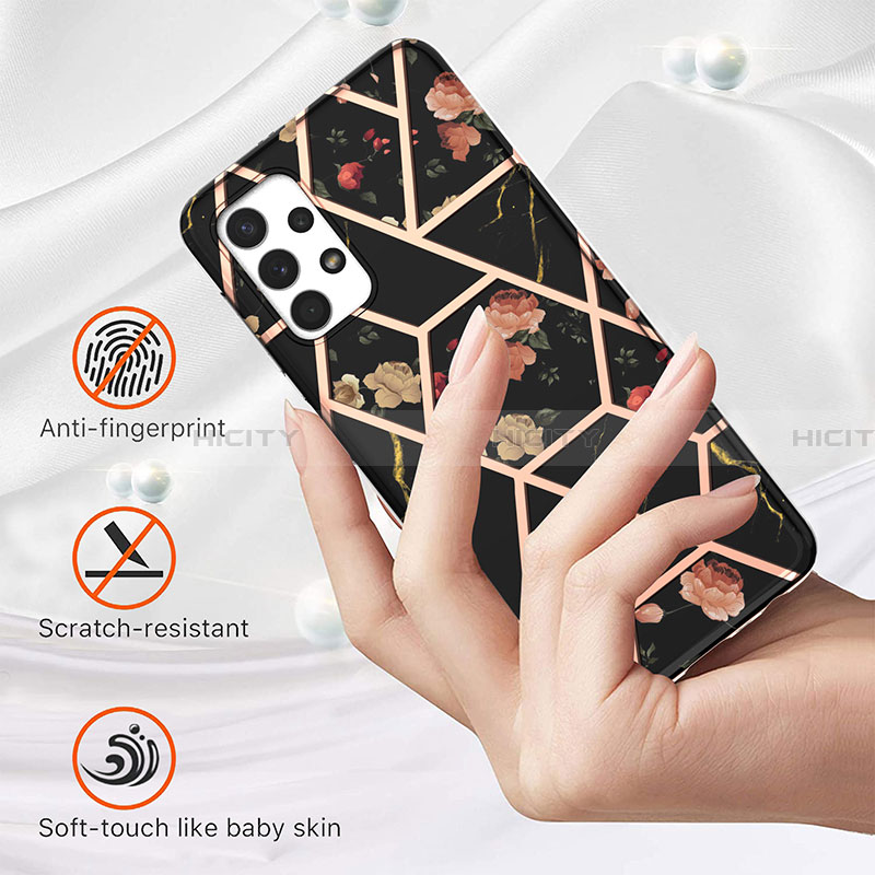 Custodia Silicone Gel Morbida Fantasia Modello Cover Y02B per Samsung Galaxy A32 5G