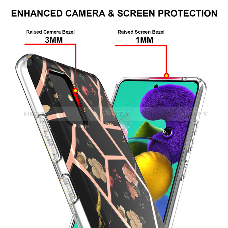 Custodia Silicone Gel Morbida Fantasia Modello Cover Y02B per Samsung Galaxy A51 4G