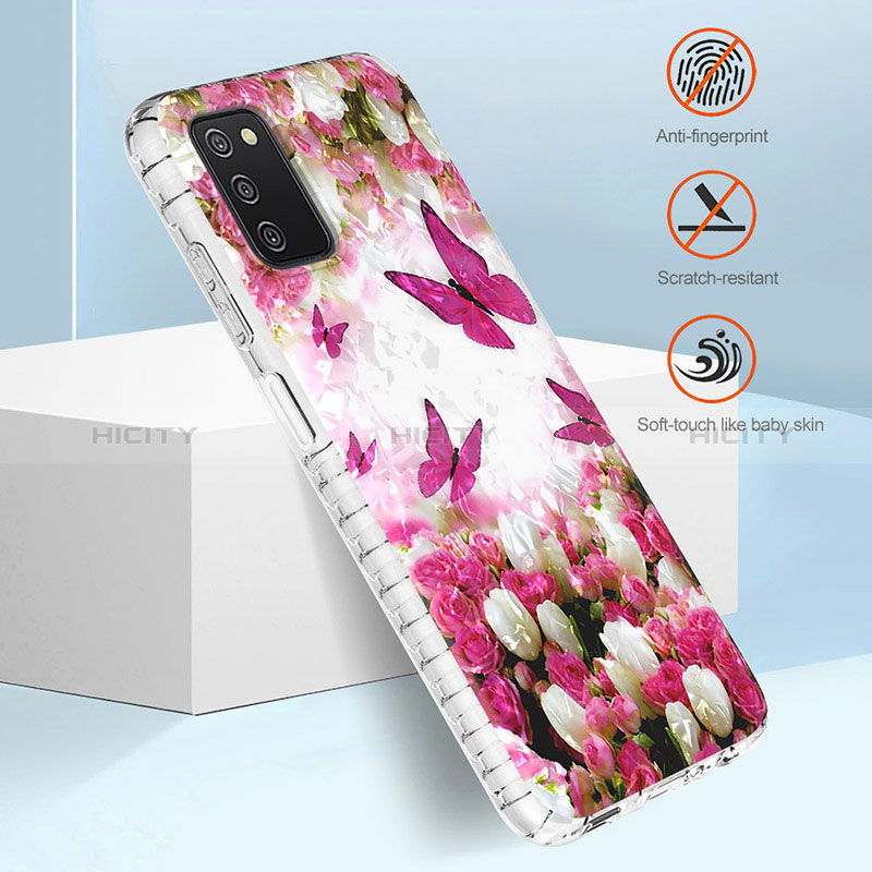 Custodia Silicone Gel Morbida Fantasia Modello Cover Y04B per Samsung Galaxy A02s