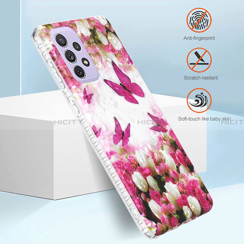 Custodia Silicone Gel Morbida Fantasia Modello Cover Y04B per Samsung Galaxy A23 4G