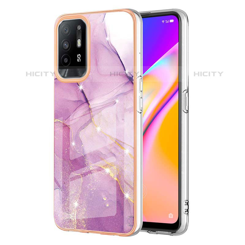 Custodia Silicone Gel Morbida Fantasia Modello Cover Y05B per Oppo F19 Pro+ Plus 5G