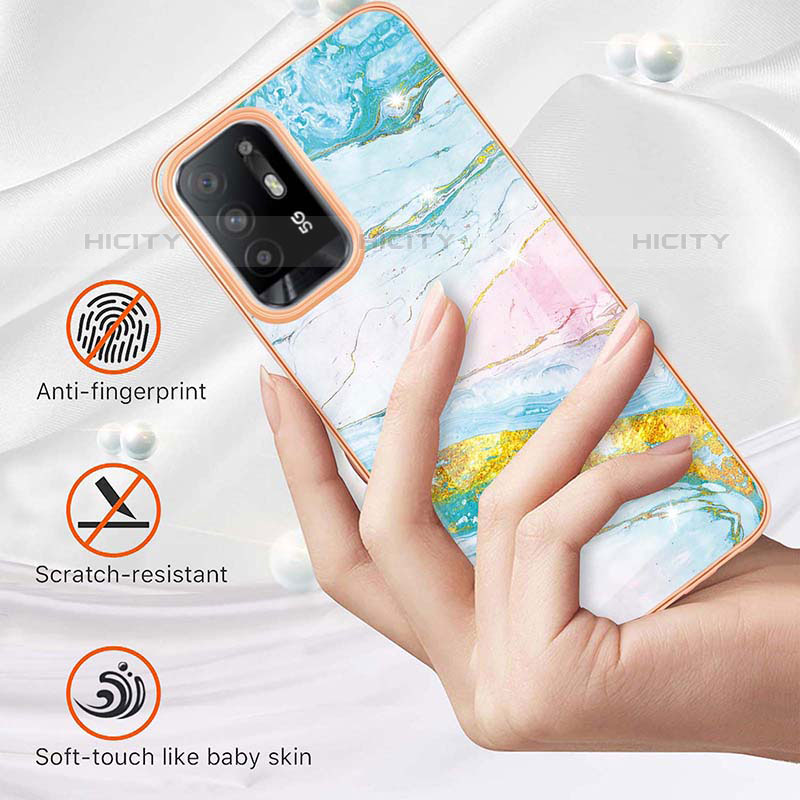 Custodia Silicone Gel Morbida Fantasia Modello Cover Y05B per Oppo Reno5 Z 5G