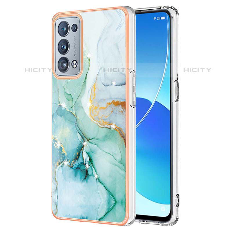 Custodia Silicone Gel Morbida Fantasia Modello Cover Y05B per Oppo Reno6 Pro+ Plus 5G