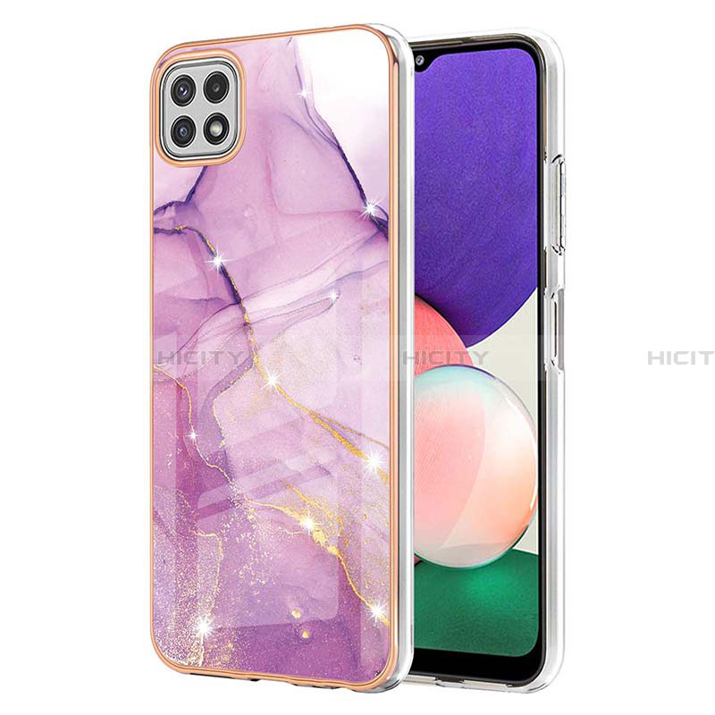 Custodia Silicone Gel Morbida Fantasia Modello Cover Y05B per Samsung Galaxy A22 5G