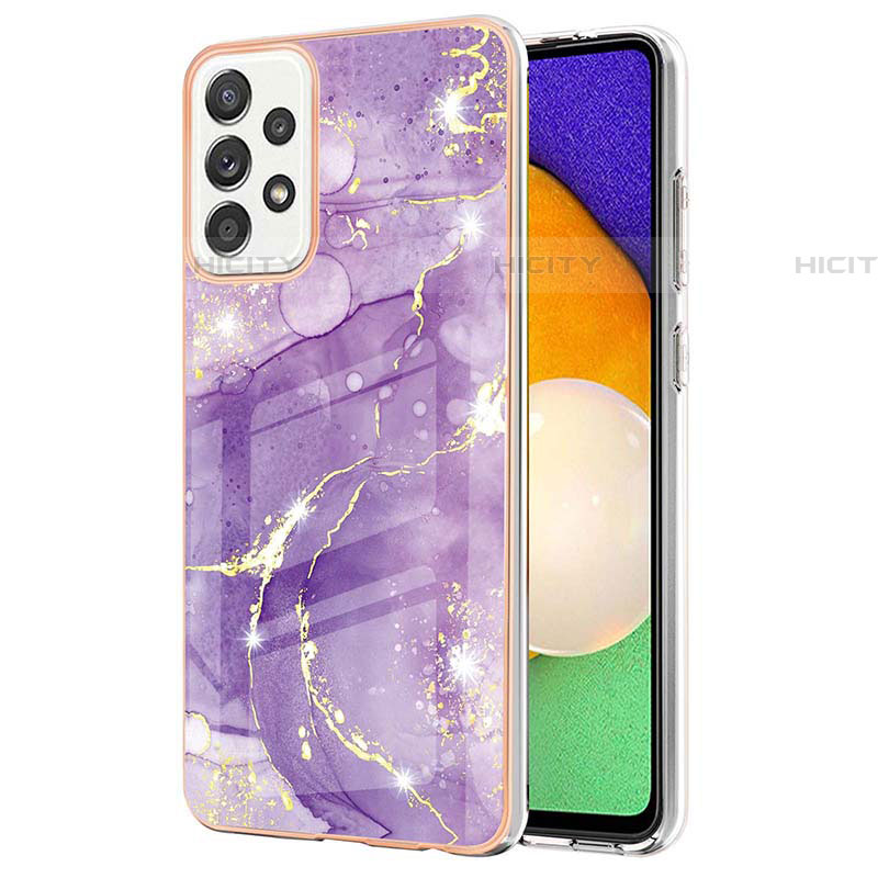 Custodia Silicone Gel Morbida Fantasia Modello Cover Y05B per Samsung Galaxy A52 5G