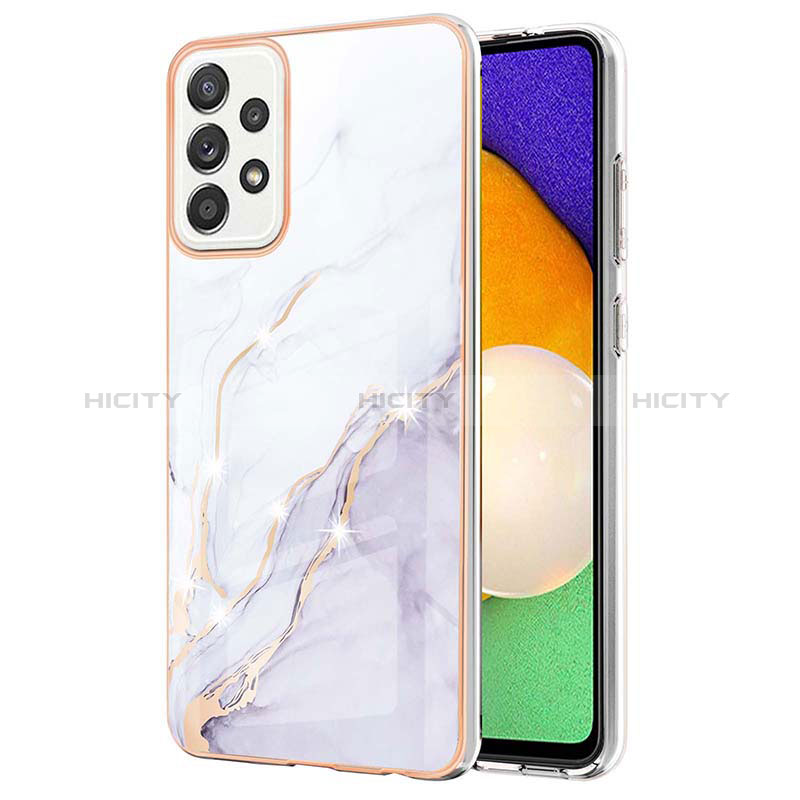 Custodia Silicone Gel Morbida Fantasia Modello Cover Y05B per Samsung Galaxy A52s 5G