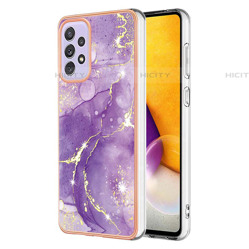 Custodia Silicone Gel Morbida Fantasia Modello Cover Y05B per Samsung Galaxy A73 5G