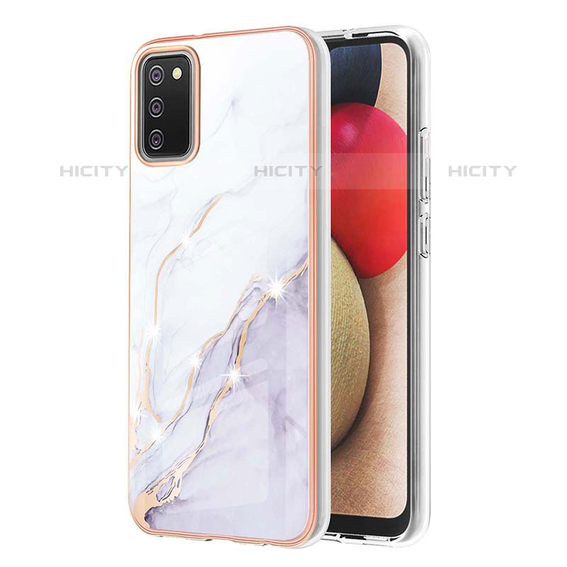 Custodia Silicone Gel Morbida Fantasia Modello Cover Y05B per Samsung Galaxy M02s