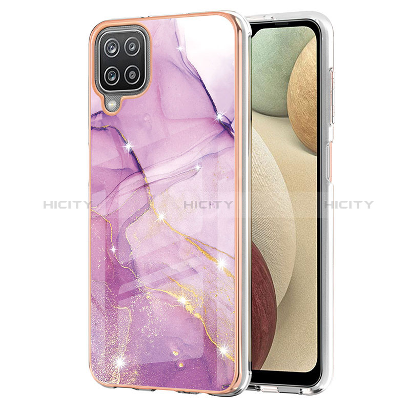 Custodia Silicone Gel Morbida Fantasia Modello Cover Y05B per Samsung Galaxy M12