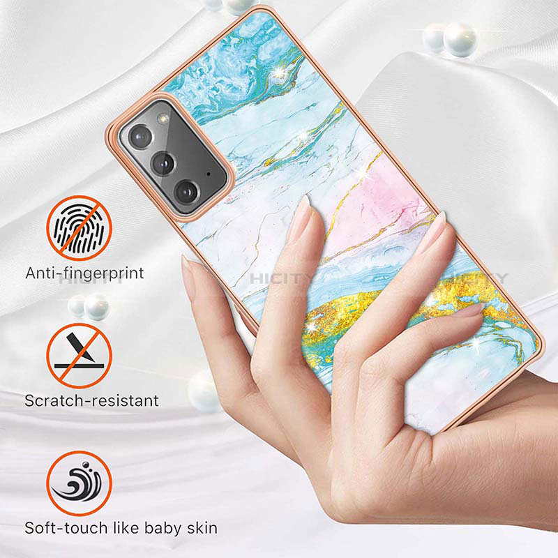Custodia Silicone Gel Morbida Fantasia Modello Cover Y05B per Samsung Galaxy Note 20 5G