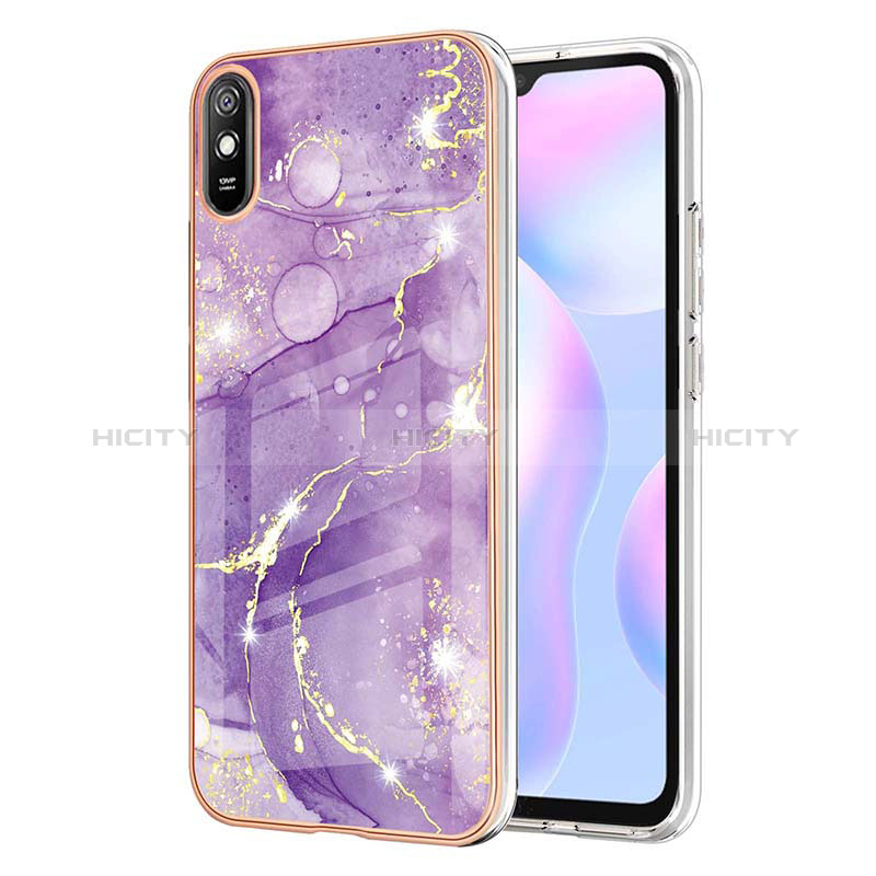 Custodia Silicone Gel Morbida Fantasia Modello Cover Y05B per Xiaomi Redmi 9i