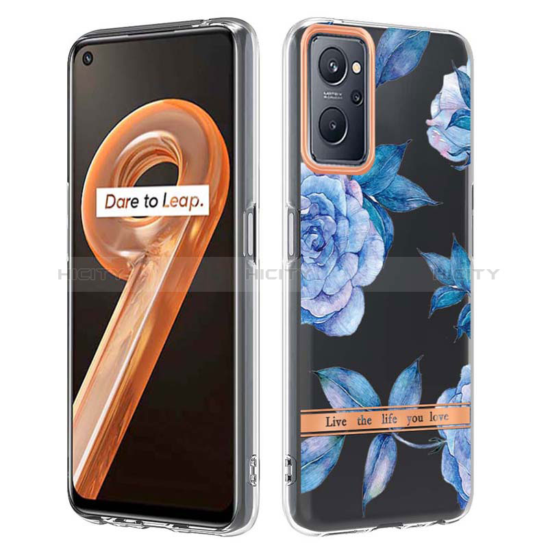 Custodia Silicone Gel Morbida Fantasia Modello Cover Y06B per Realme 9i 4G