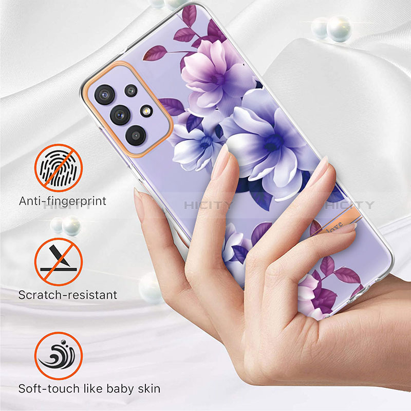 Custodia Silicone Gel Morbida Fantasia Modello Cover Y06B per Samsung Galaxy A23 5G