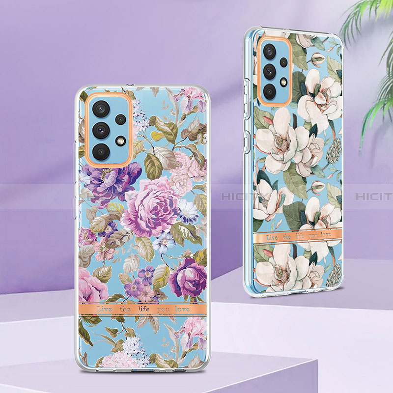 Custodia Silicone Gel Morbida Fantasia Modello Cover Y06B per Samsung Galaxy A32 5G