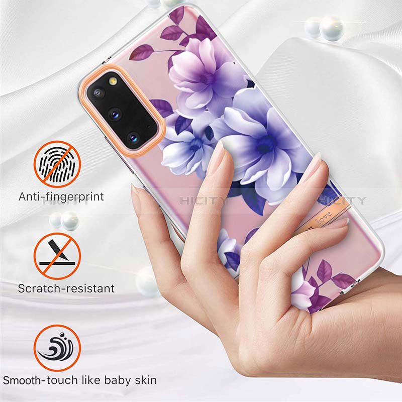 Custodia Silicone Gel Morbida Fantasia Modello Cover Y06B per Samsung Galaxy S20 5G