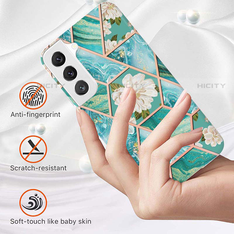 Custodia Silicone Gel Morbida Fantasia Modello Cover Y09B per Samsung Galaxy S21 Plus 5G