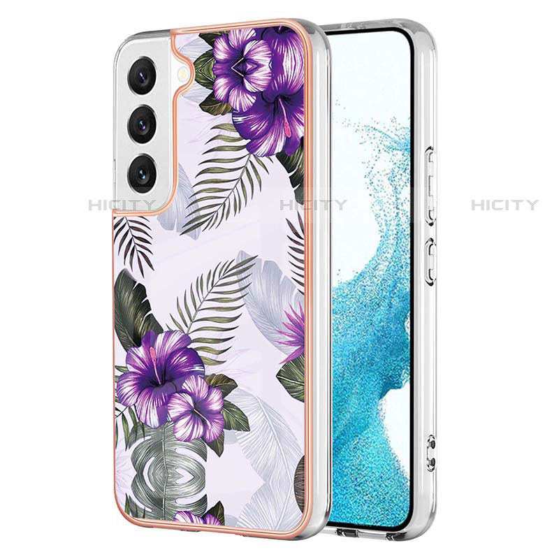 Custodia Silicone Gel Morbida Fantasia Modello Cover Y10B per Samsung Galaxy S22 5G