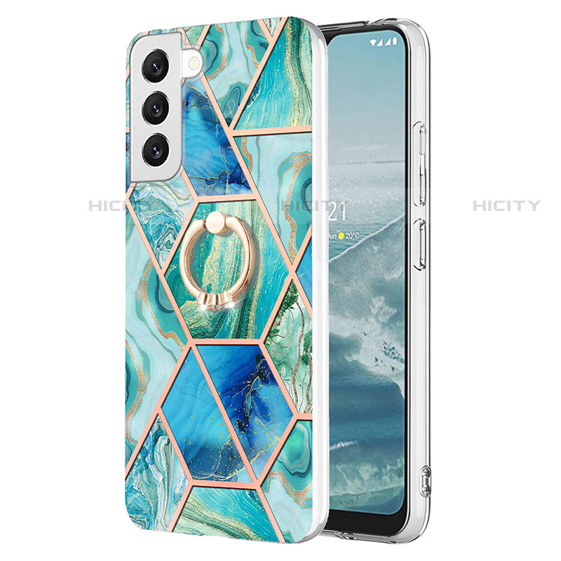Custodia Silicone Gel Morbida Fantasia Modello Cover Y13B per Samsung Galaxy S21 5G