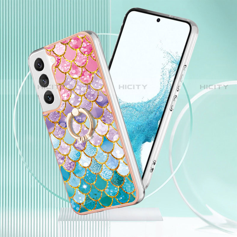Custodia Silicone Gel Morbida Fantasia Modello Cover Y15B per Samsung Galaxy S21 FE 5G
