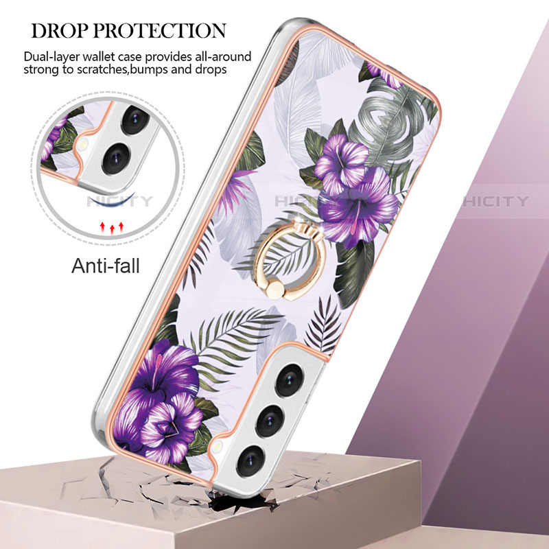 Custodia Silicone Gel Morbida Fantasia Modello Cover Y15B per Samsung Galaxy S23 5G