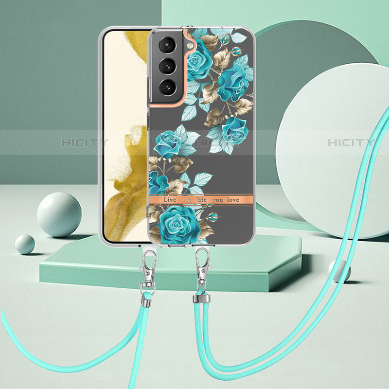 Custodia Silicone Gel Morbida Fantasia Modello Cover Y22B per Samsung Galaxy S21 Plus 5G