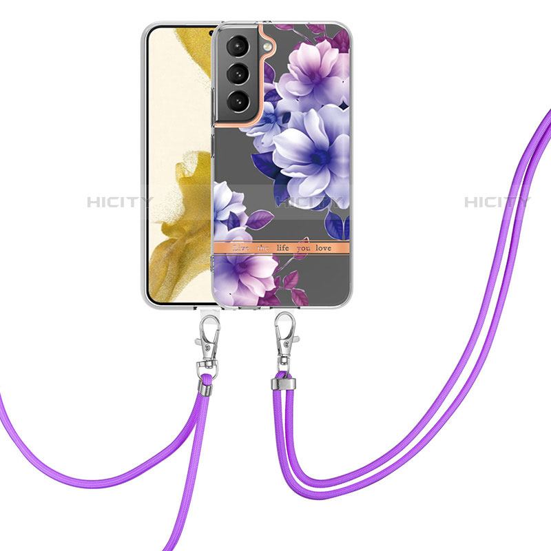 Custodia Silicone Gel Morbida Fantasia Modello Cover Y22B per Samsung Galaxy S21 Plus 5G