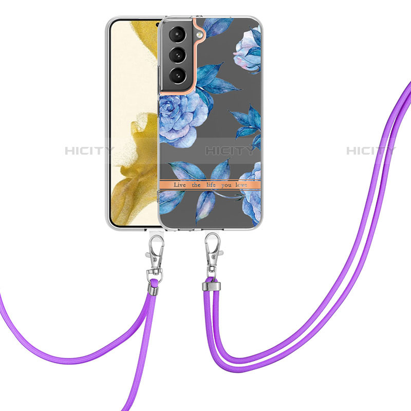 Custodia Silicone Gel Morbida Fantasia Modello Cover Y22B per Samsung Galaxy S21 Plus 5G