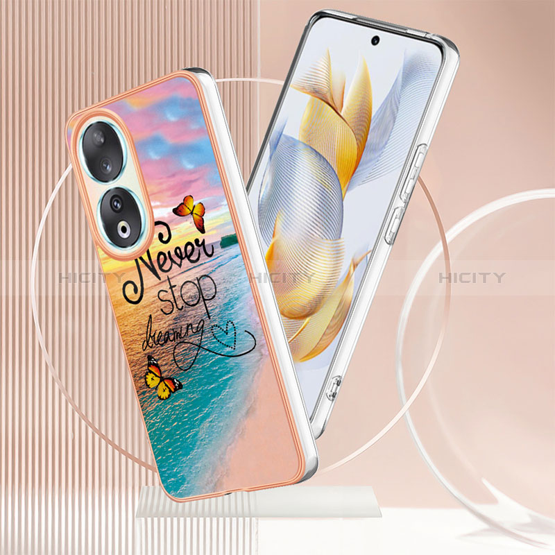 Custodia Silicone Gel Morbida Fantasia Modello Cover YB3 per Huawei Honor 90 5G