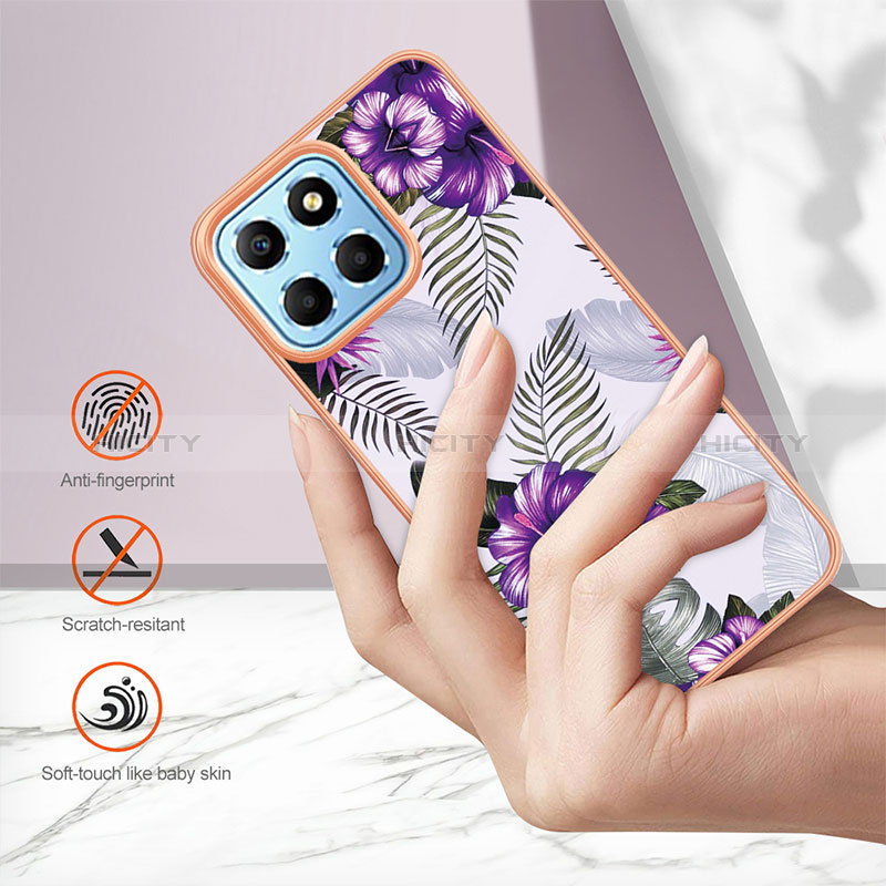 Custodia Silicone Gel Morbida Fantasia Modello Cover YB3 per Huawei Honor X6a