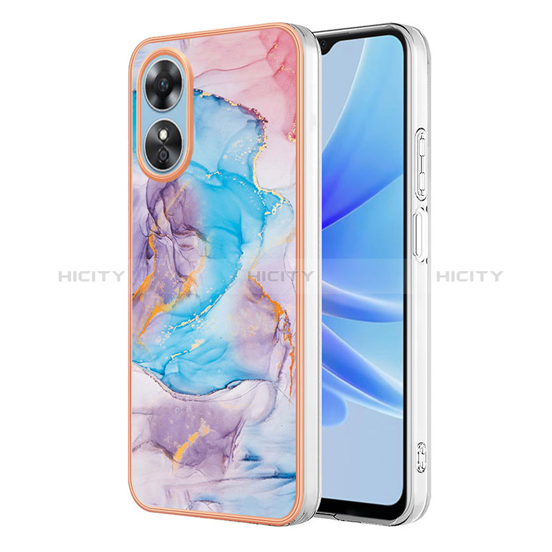 Custodia Silicone Gel Morbida Fantasia Modello Cover YB3 per Oppo A17