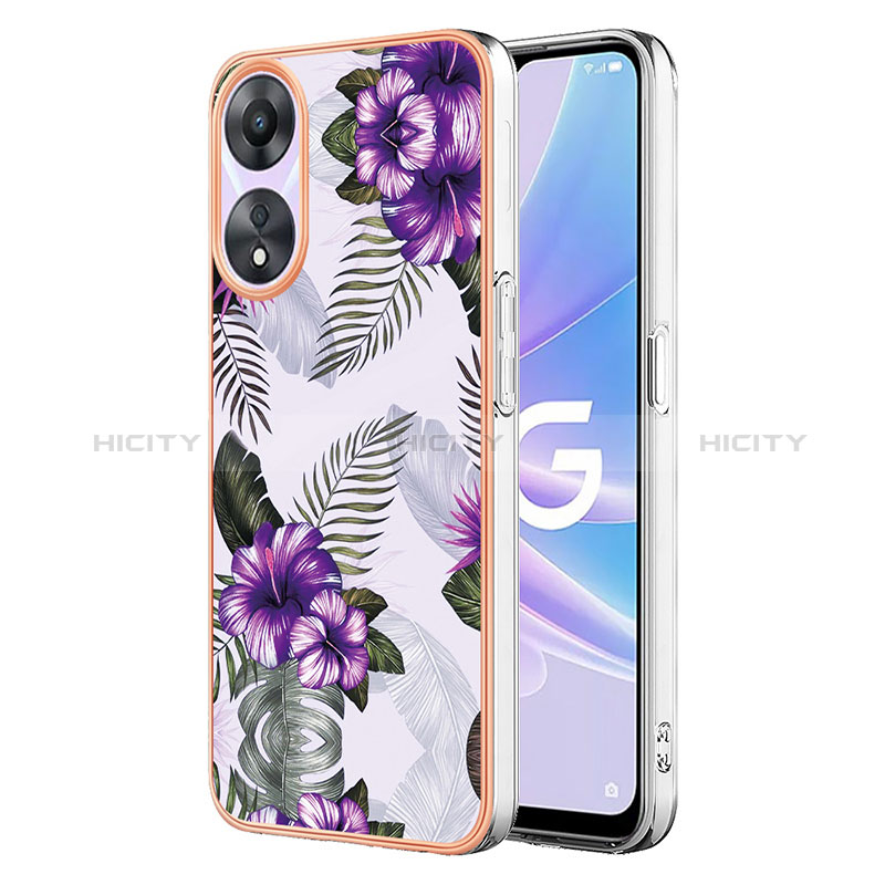 Custodia Silicone Gel Morbida Fantasia Modello Cover YB3 per Oppo A58 5G