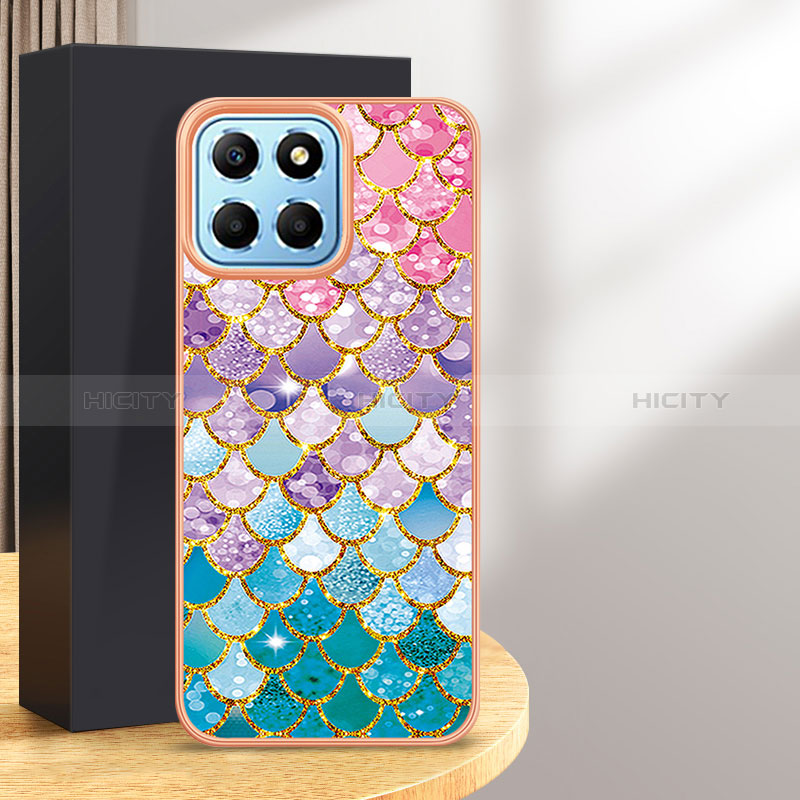 Custodia Silicone Gel Morbida Fantasia Modello Cover YB4 per Huawei Honor X6a