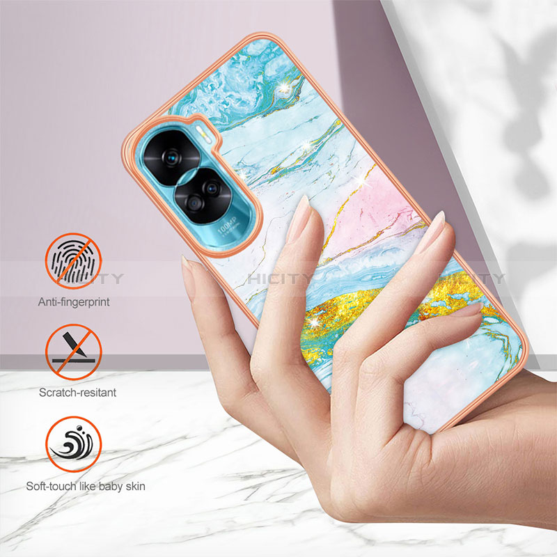 Custodia Silicone Gel Morbida Fantasia Modello Cover YB5 per Huawei Honor 90 Lite 5G