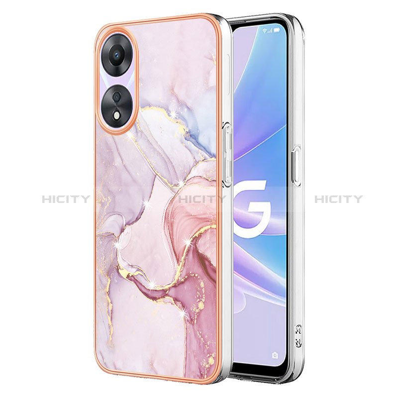 Custodia Silicone Gel Morbida Fantasia Modello Cover YB5 per Oppo A58 5G