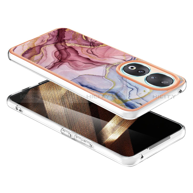 Custodia Silicone Gel Morbida Fantasia Modello Cover YB7 per Huawei Honor 90 5G