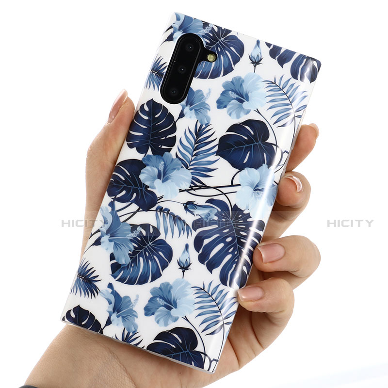 Custodia Silicone Gel Morbida Fiori Cover S03 per Samsung Galaxy Note 10 5G