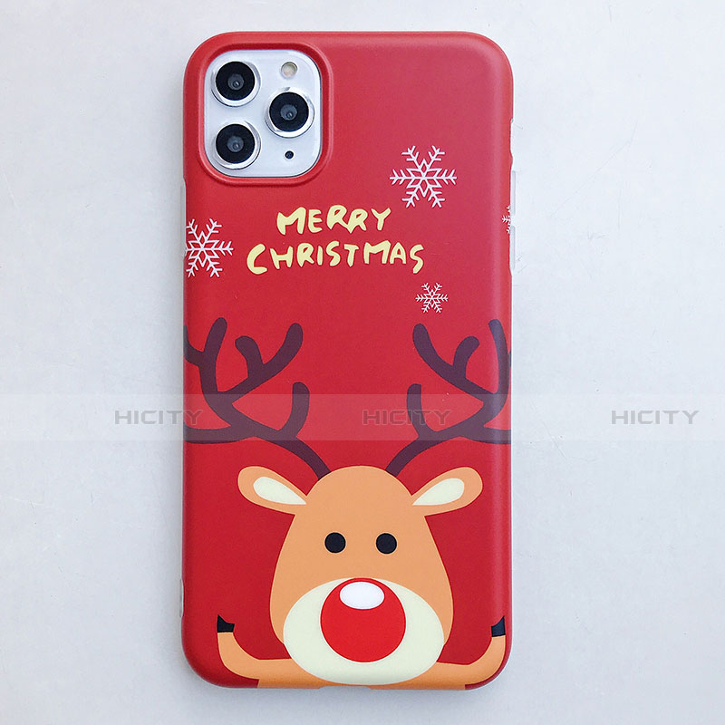 Custodia Silicone Gel Morbida Natale Cover S01 per Apple iPhone 11 Pro Max