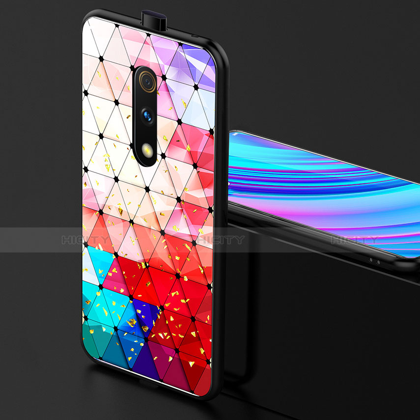 Custodia Silicone Laterale Fantasia Modello Specchio Cover per Oppo K3 Colorato