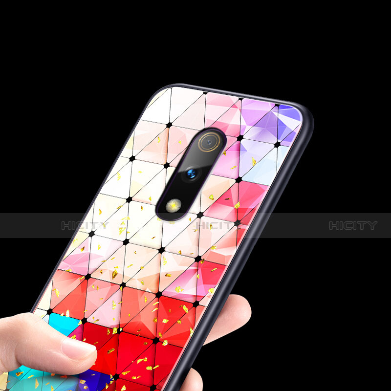 Custodia Silicone Laterale Fantasia Modello Specchio Cover per Oppo K3 Colorato