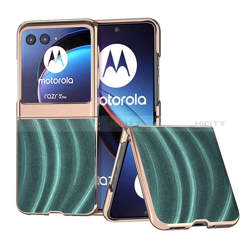 Custodia Silicone Morbida In Pelle Cover B05H per Motorola Moto Razr 40 Ultra 5G