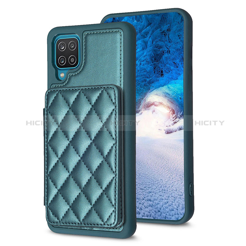 Custodia Silicone Morbida In Pelle Cover BF1 per Samsung Galaxy M12